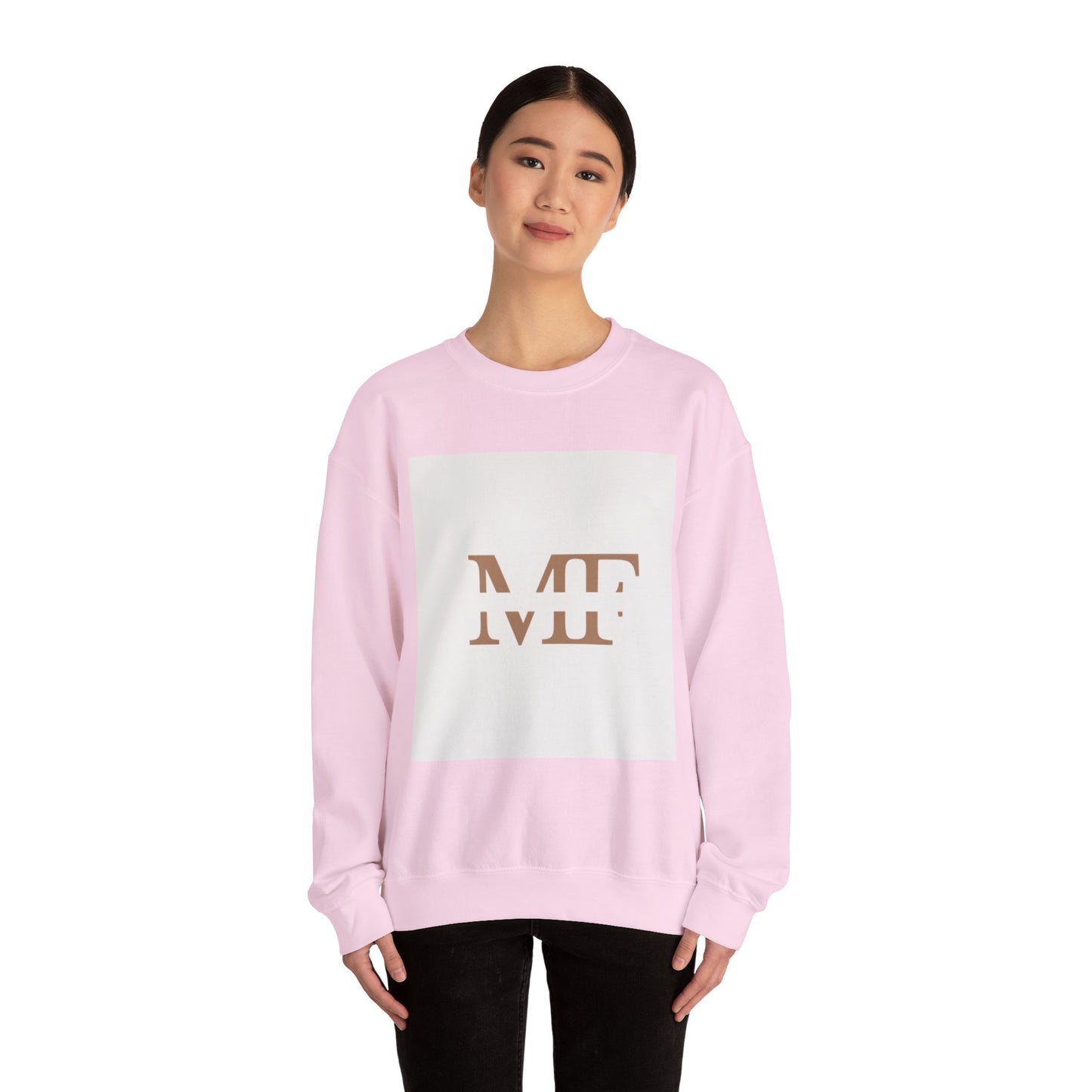 Minimalist Monogram Unisex Heavy Blend™ Crewneck Sweatshirt