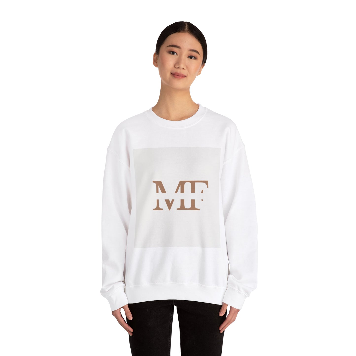 Minimalist Monogram Unisex Heavy Blend™ Crewneck Sweatshirt