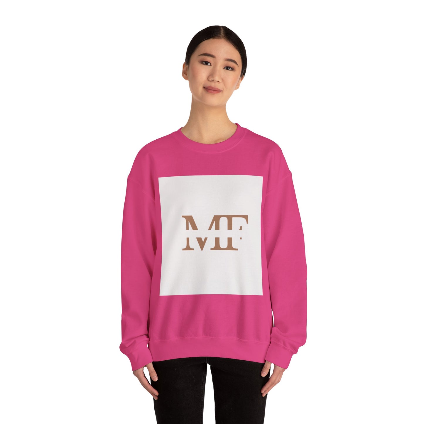 Minimalist Monogram Unisex Heavy Blend™ Crewneck Sweatshirt