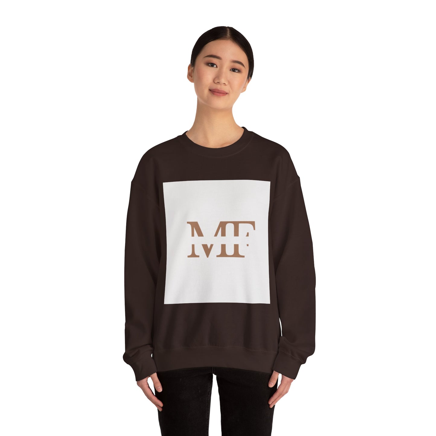 Minimalist Monogram Unisex Heavy Blend™ Crewneck Sweatshirt