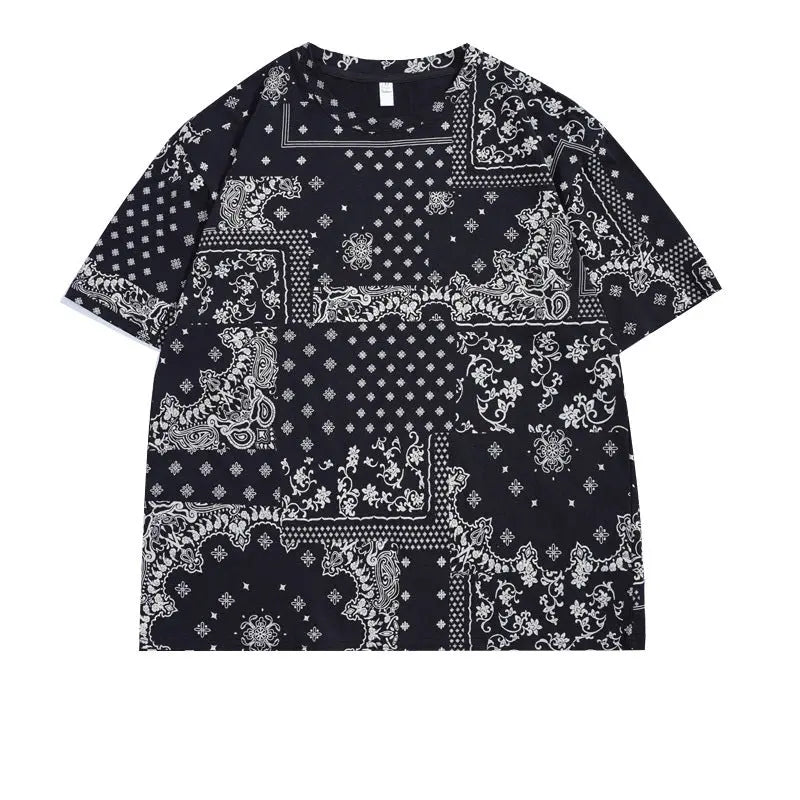 Bandana Design Tshirt - FARAH STORE