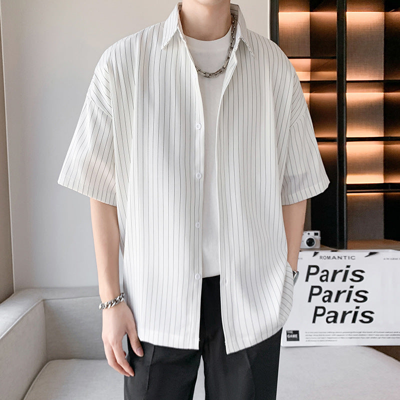 Summer Thin Korean Loose Fashion Shirt