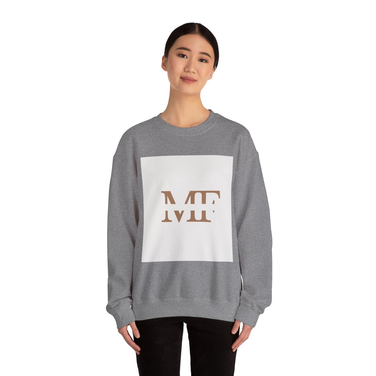 Minimalist Monogram Unisex Heavy Blend™ Crewneck Sweatshirt