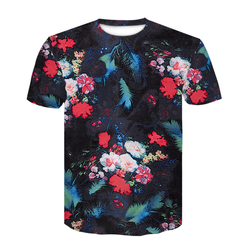 Flower T-shirt - FARAH STORE