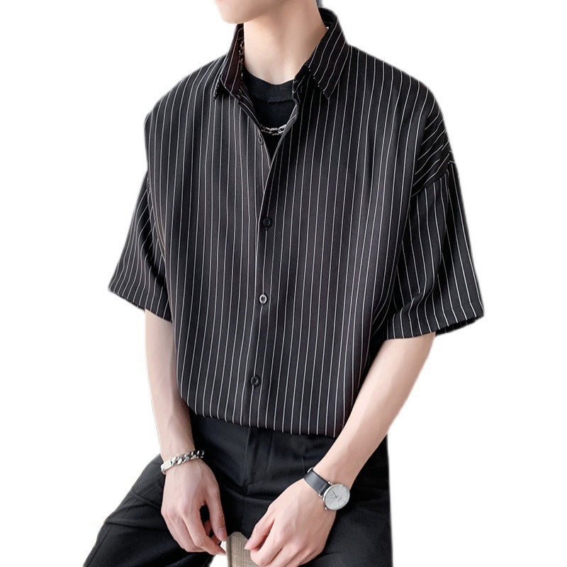 Summer Thin Korean Loose Fashion Shirt