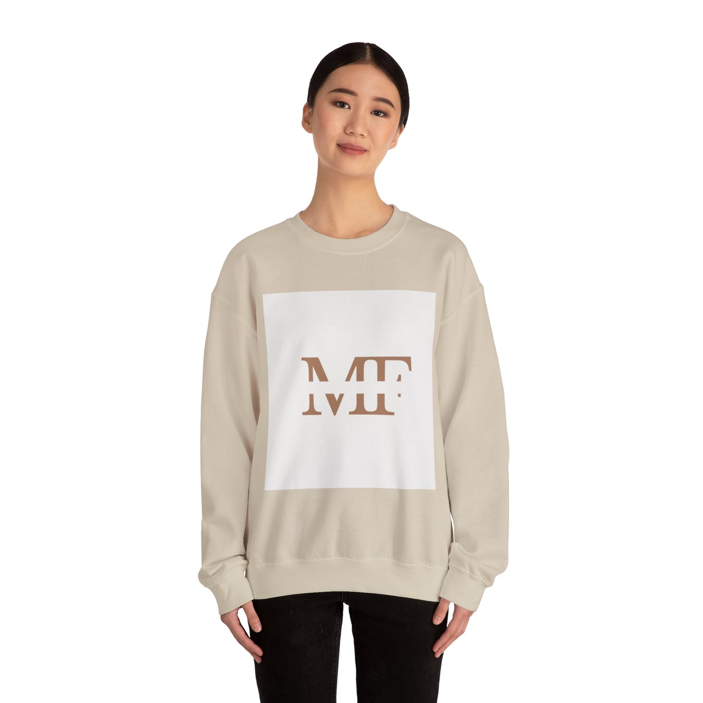 Minimalist Monogram Unisex Heavy Blend™ Crewneck Sweatshirt