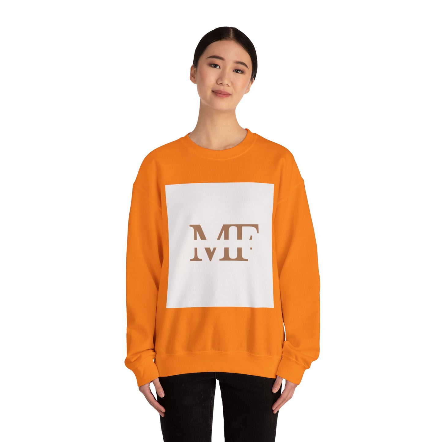 Minimalist Monogram Unisex Heavy Blend™ Crewneck Sweatshirt