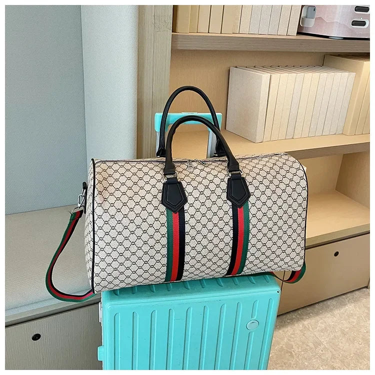 Fashion Travel Bag Casual Large Capacity Lightweight Boarding Bag Oxford Cloth Travel Bag Travel Bag Fitness Bag