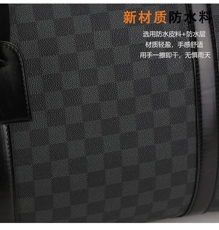 New Classic Men's and Women's Same Handbag Fashionable Casual All-matching Luggage Bags Large Capacity Diagonal Bags