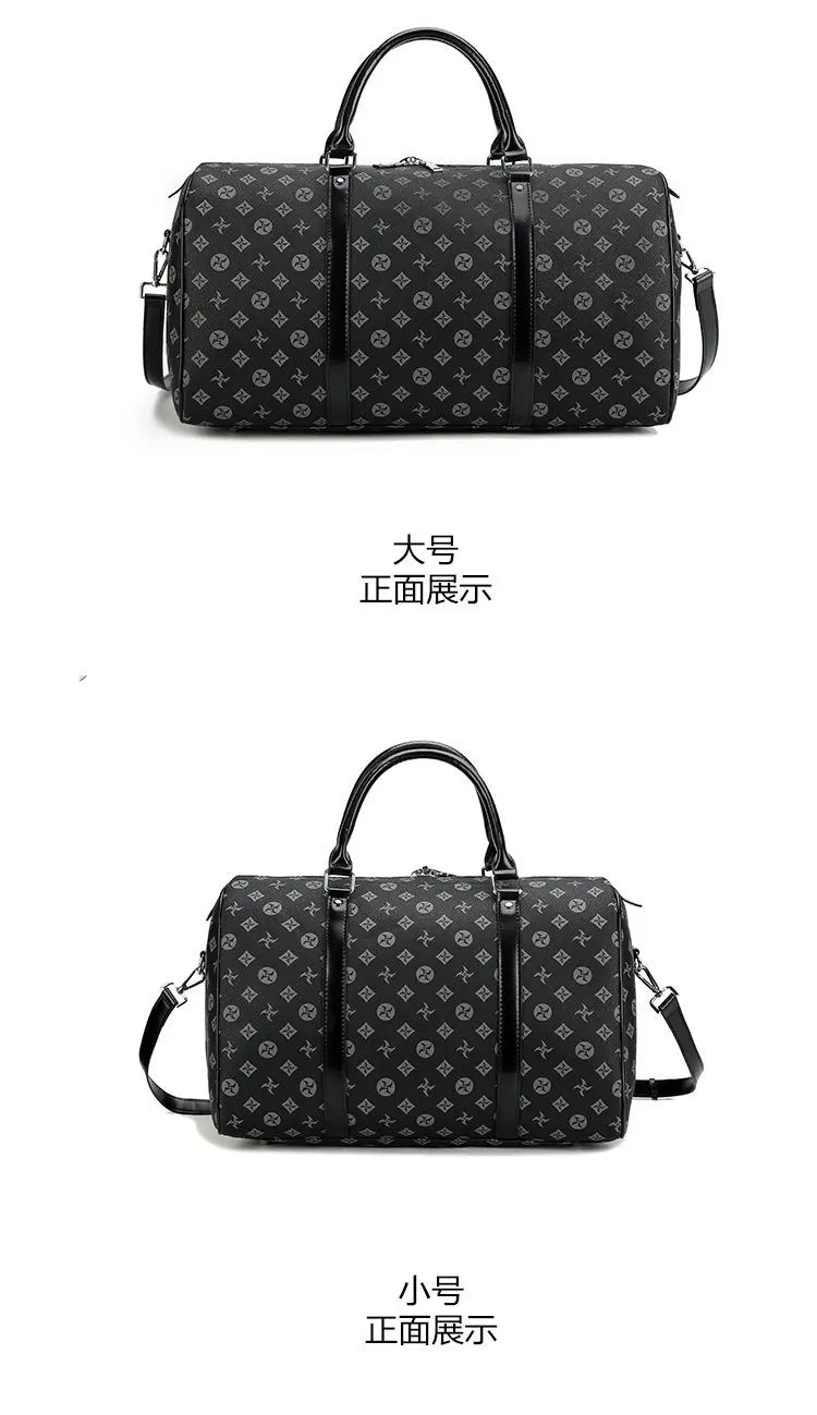 New Classic Men's and Women's Same Handbag Fashionable Casual All-matching Luggage Bags Large Capacity Diagonal Bags