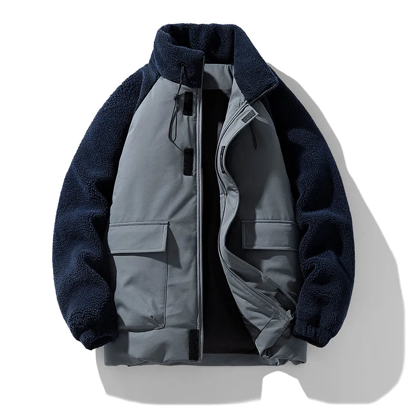 Snow Coat Thickened Warm Cotton Parkas With Hood Top Quality Wind-Resistant Roupas Hot Masculinas Casacos De Inverno Masculino