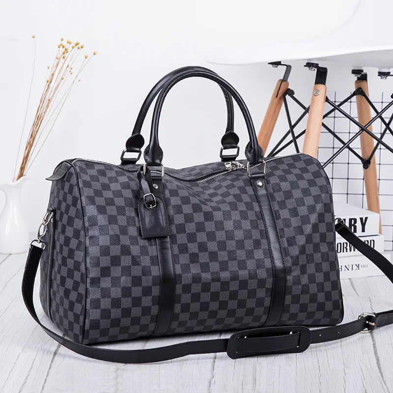 New Classic Men's and Women's Same Handbag Fashionable Casual All-matching Luggage Bags Large Capacity Diagonal Bags