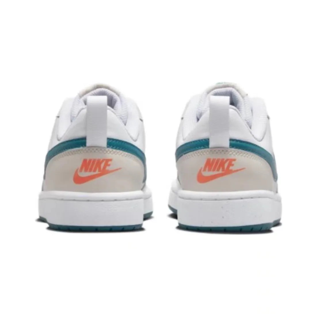 Nike Court Borough Low2 Youth Nike Shoes Fashion and Casual Trendy Women Shoes Anti slip and Durable Children Board Shoes