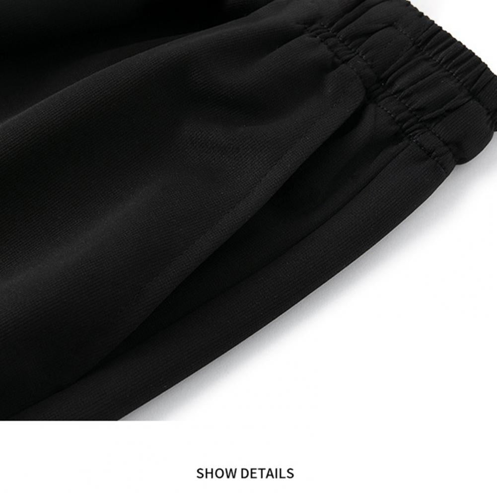 Men Ice Silk Pants Comfortable Men Pants Stylish Men's Wide Leg Sweatpants Breathable Ice Silk Summer Trousers with for Street