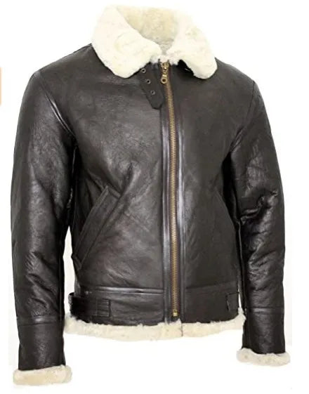 Thickened Motorcycle Men Coats Winter Jackets Leather Fur Integrated Leisure PU Leather Artificial Fur Long Sleeves Men Clothing