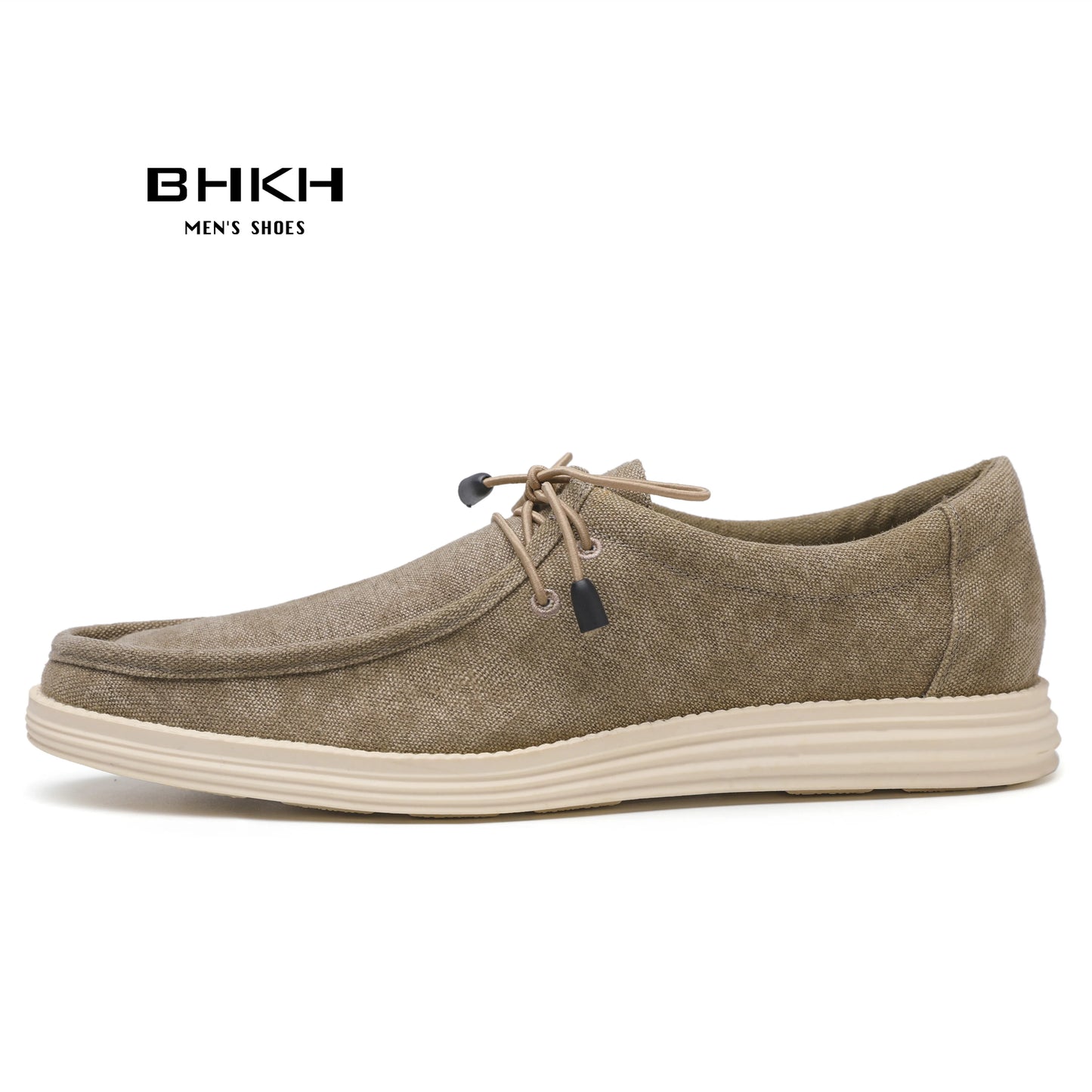 BHKH New Loafers Shoes Men 2024 Spring/ Summer Kid Suede Leather Men Casual Shoes Comfy Men's Flat Fashion Boat Shoes