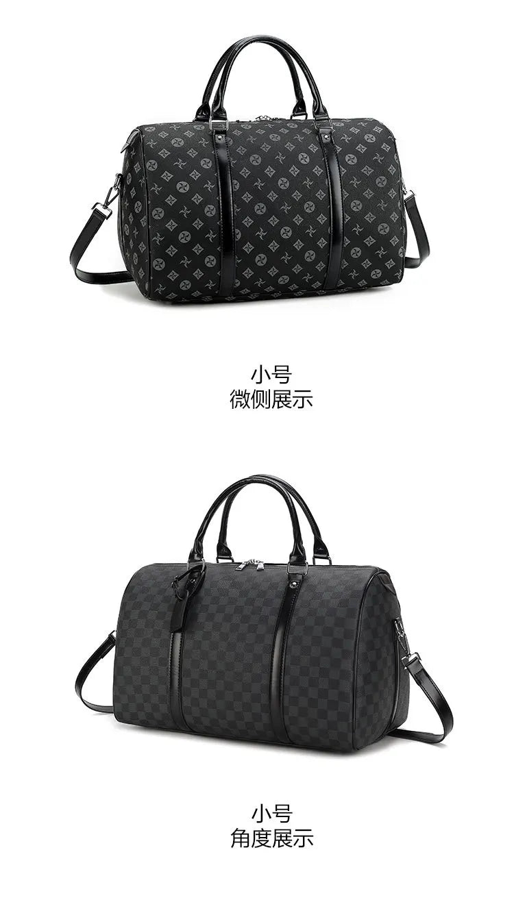 New Classic Men's and Women's Same Handbag Fashionable Casual All-matching Luggage Bags Large Capacity Diagonal Bags