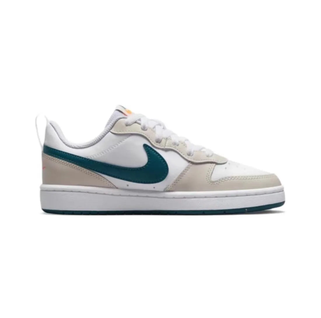 Nike Court Borough Low2 Youth Nike Shoes Fashion and Casual Trendy Women Shoes Anti slip and Durable Children Board Shoes