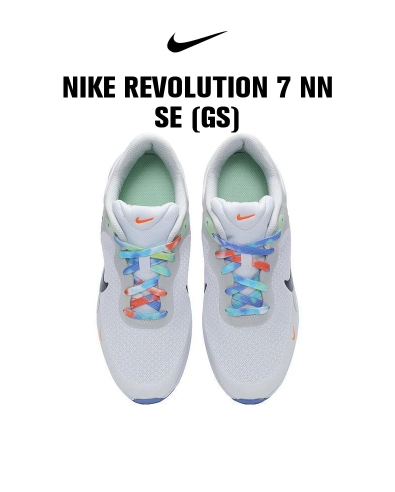 NIKE 2024 Big Kids NIKE REVOLUTION 7 NN SE (GS) Children's Replica Shoe FN4991-100