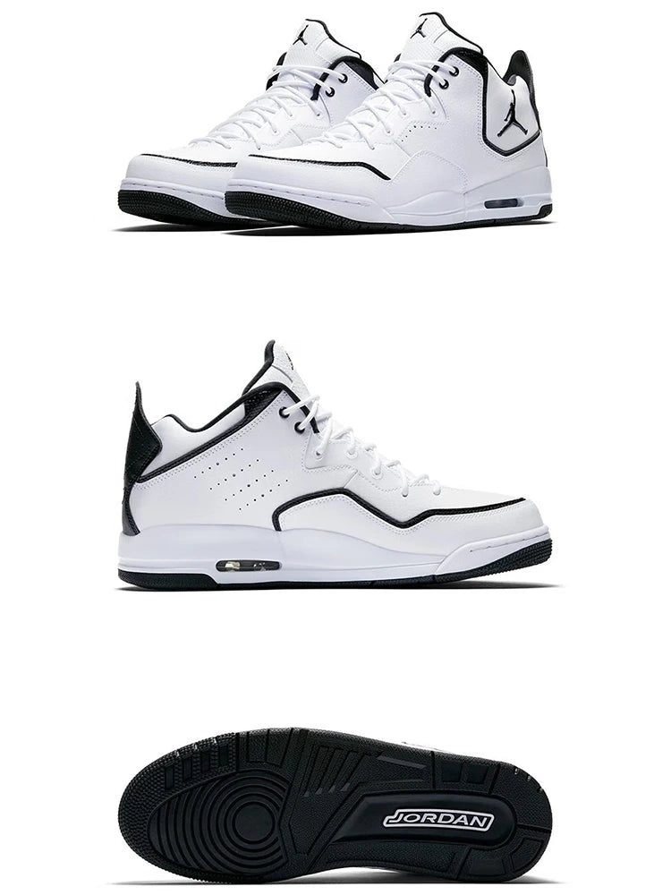 Jordan Courtside 23 trendy, shock-absorbing, anti slip, wear-resistant, mid top retro basketball shoes