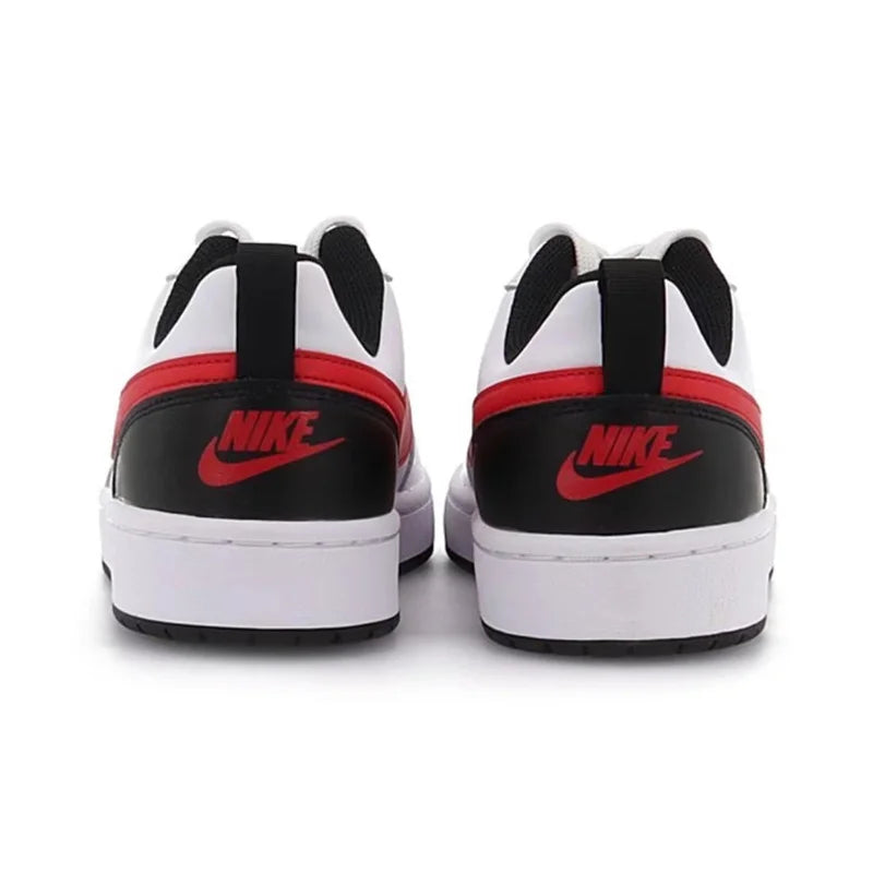 Nike Court Borough Low2 Youth Nike Shoes Fashion and Casual Trendy Women Shoes Anti slip and Durable Children Board Shoes