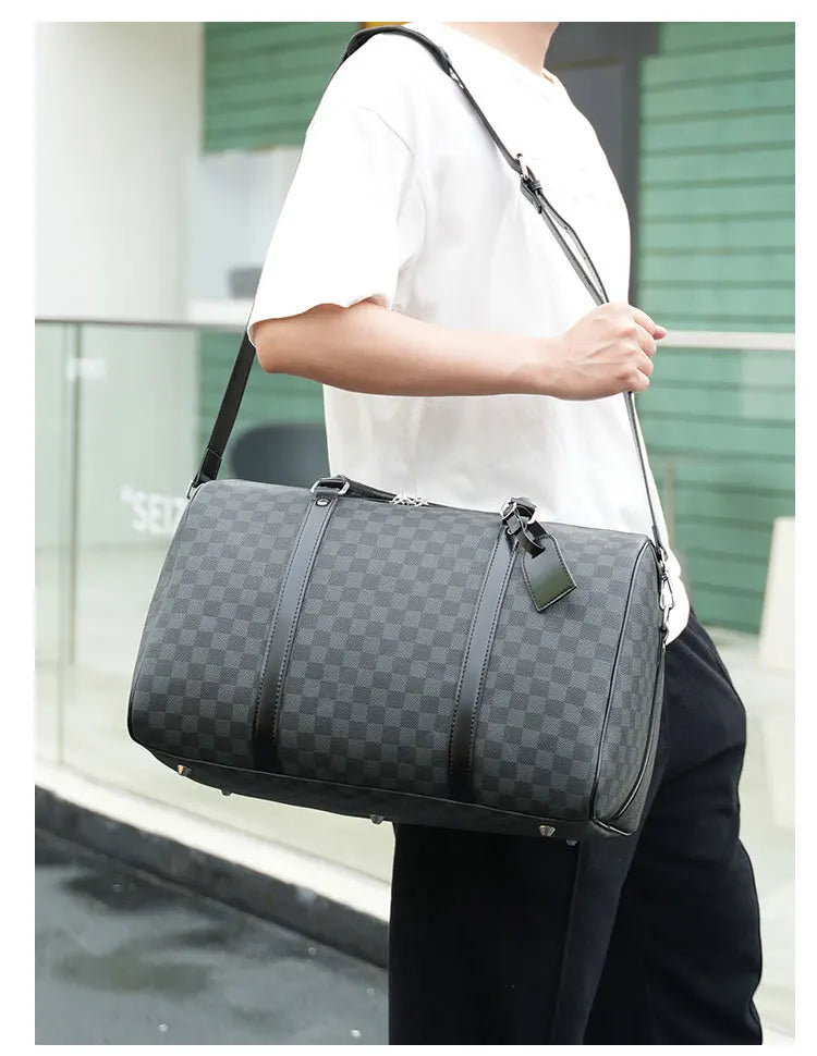 New Classic Men's and Women's Same Handbag Fashionable Casual All-matching Luggage Bags Large Capacity Diagonal Bags