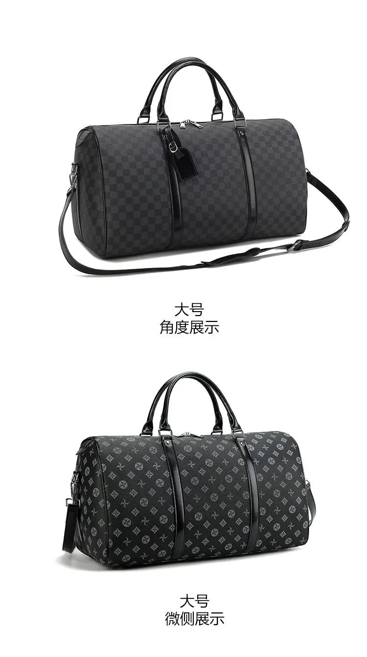 New Classic Men's and Women's Same Handbag Fashionable Casual All-matching Luggage Bags Large Capacity Diagonal Bags