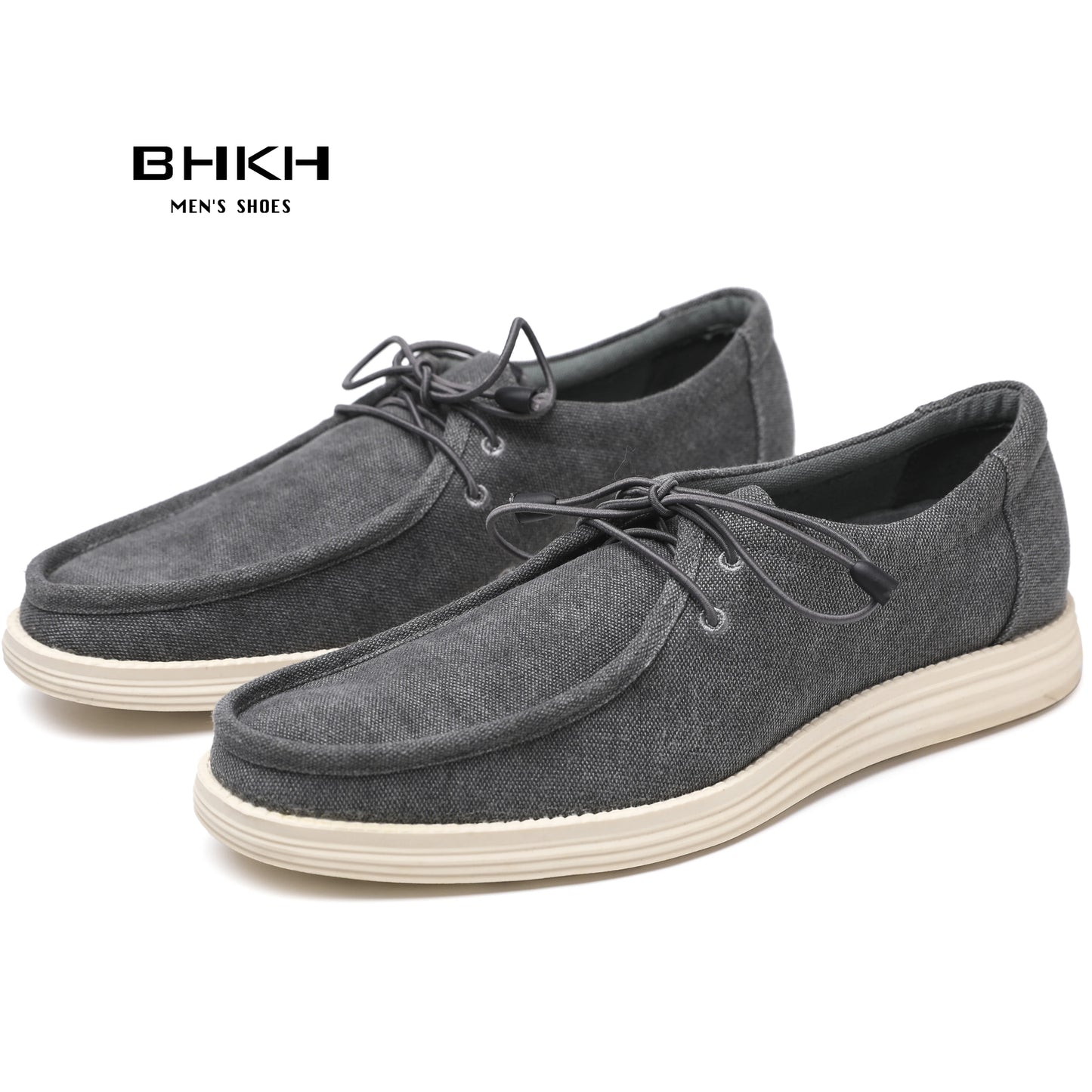 BHKH New Loafers Shoes Men 2024 Spring/ Summer Kid Suede Leather Men Casual Shoes Comfy Men's Flat Fashion Boat Shoes