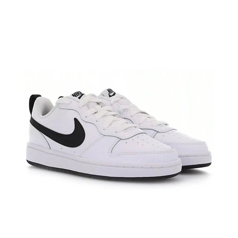 Nike Court Borough Low2 Youth Nike Shoes Fashion and Casual Trendy Women Shoes Anti slip and Durable Children Board Shoes