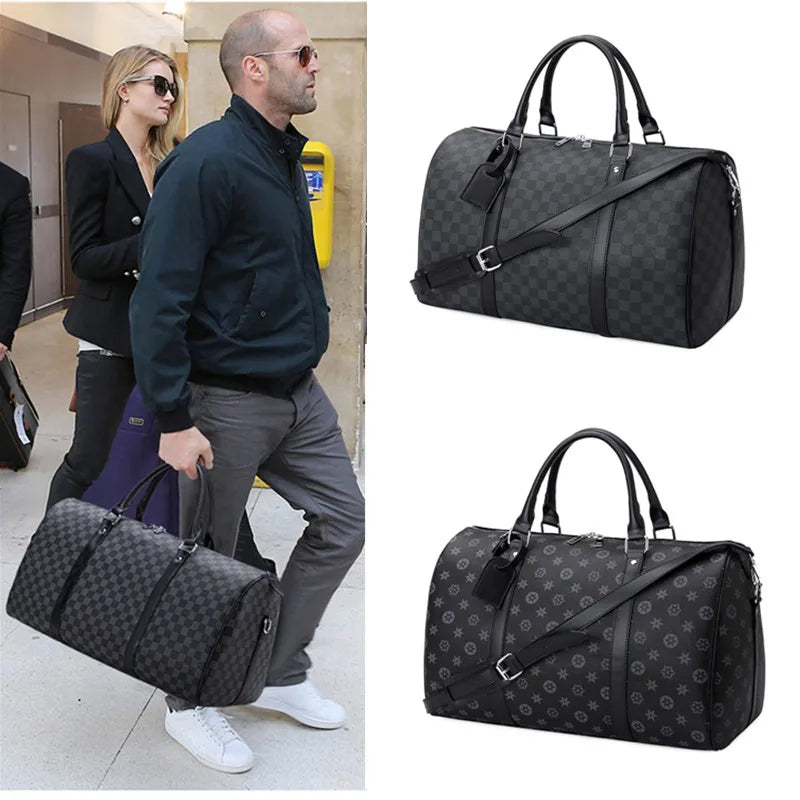 New Classic Men's and Women's Same Handbag Fashionable Casual All-matching Luggage Bags Large Capacity Diagonal Bags