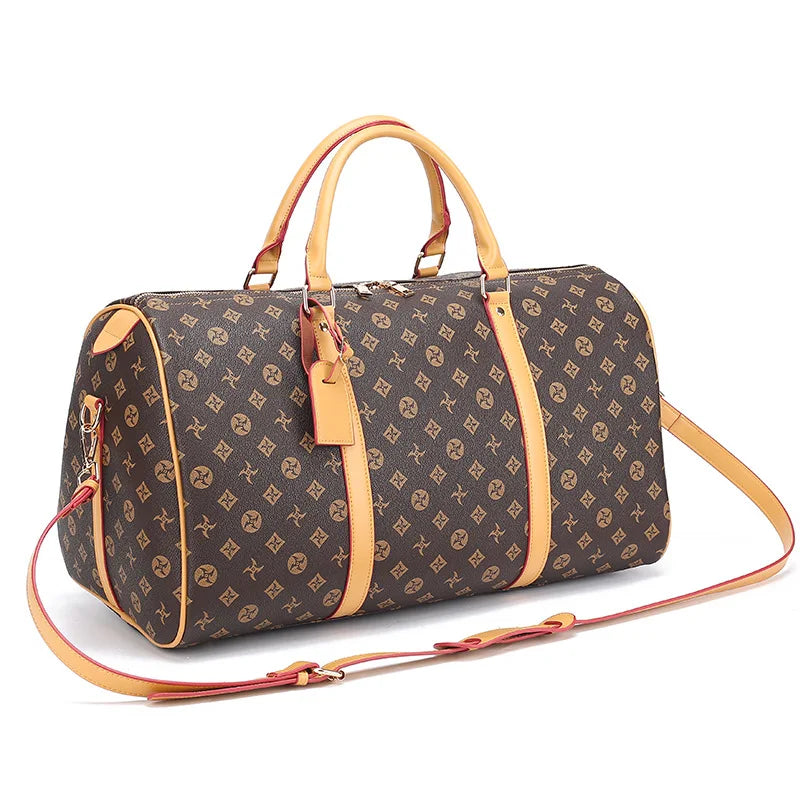 New Classic Men's and Women's Same Handbag Fashionable Casual All-matching Luggage Bags Large Capacity Diagonal Bags