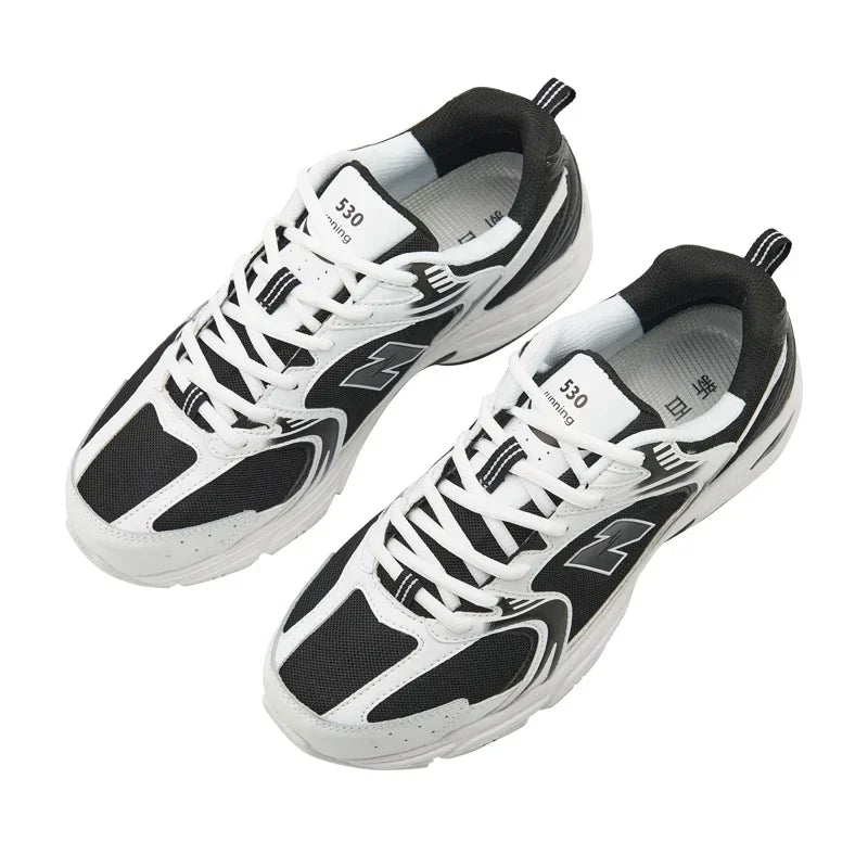 Four season versatile sports shoes for women,  summer men's shoes, popular men's shoes, versatile mesh white sneakers