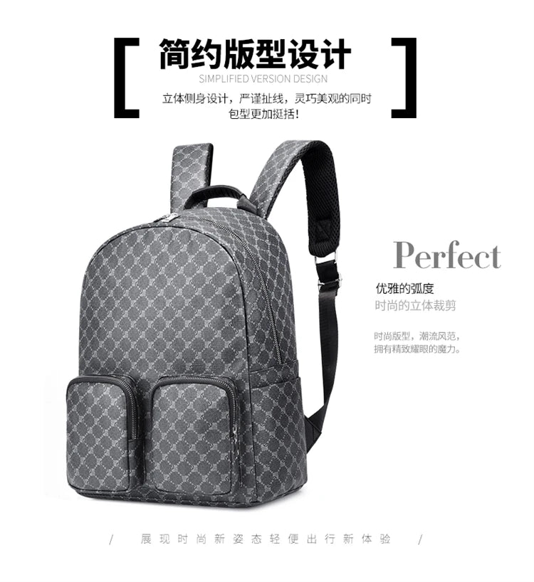 Designer Men Backpack Bags Multifunction Leather Backpacks for Women Mochila Fashion School Bag Travel Bagpack Luxury Brand