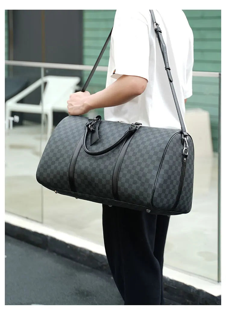 New Classic Men's and Women's Same Handbag Fashionable Casual All-matching Luggage Bags Large Capacity Diagonal Bags