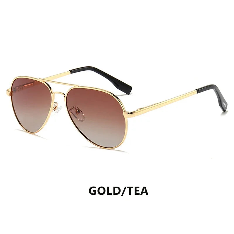 Top Quality Aviation Sunglasses Men Polarized Driving Glasses Women Fashion Pilot Goggles Anti-Glare Lentes De Sol Hombre Lentes