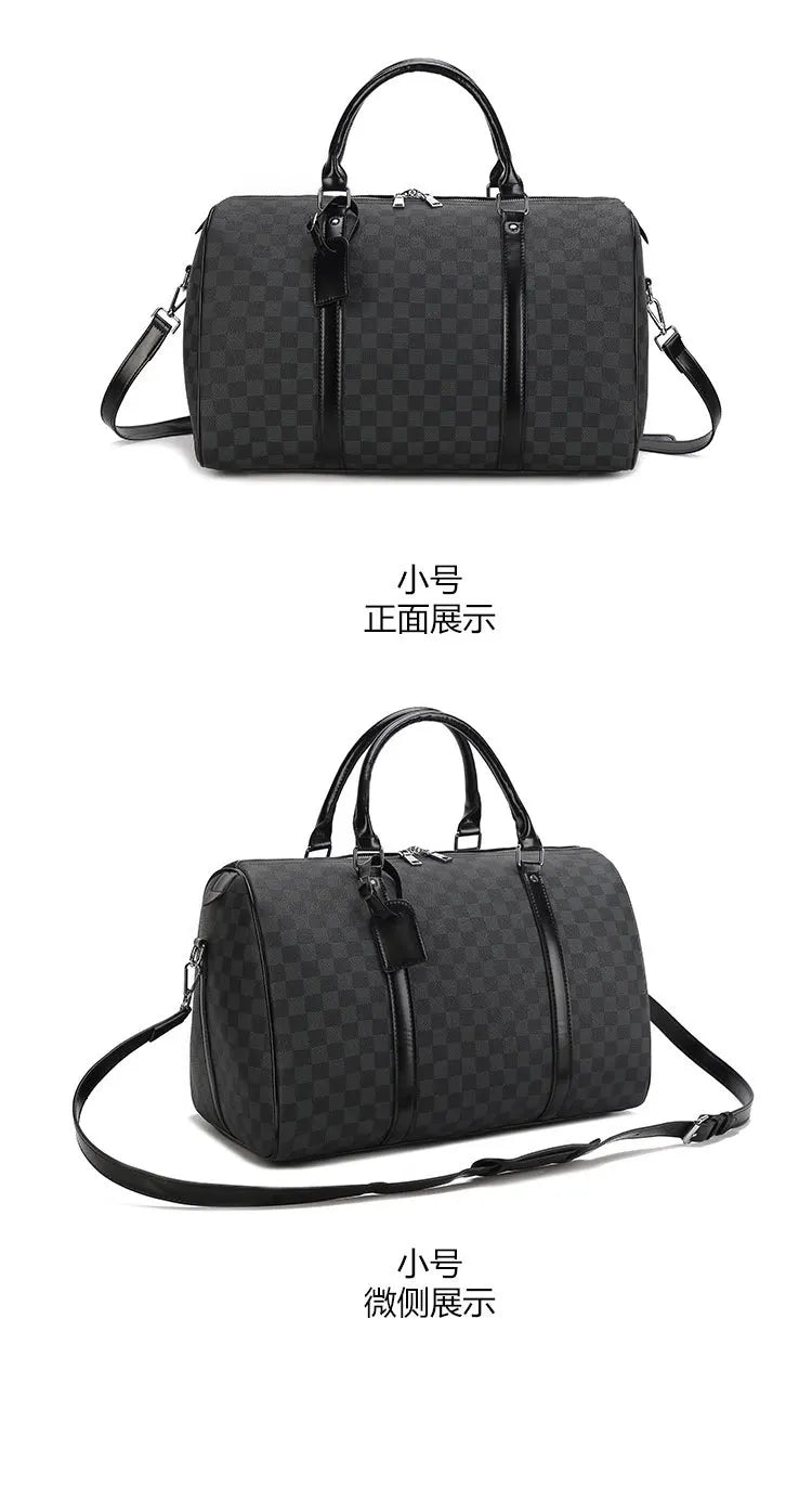 New Classic Men's and Women's Same Handbag Fashionable Casual All-matching Luggage Bags Large Capacity Diagonal Bags