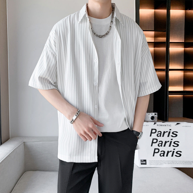 Summer Thin Korean Loose Fashion Shirt