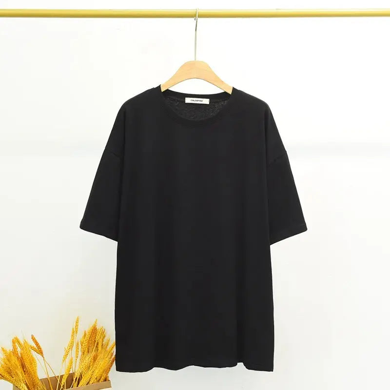 Modal Thin Ladies Loose Solid Color Casual Top - FARAH STORE